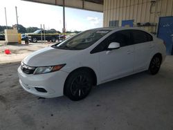 Salvage cars for sale at Homestead, FL auction: 2012 Honda Civic EX