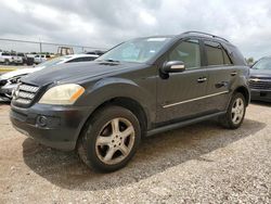 Salvage cars for sale at Houston, TX auction: 2008 Mercedes-Benz ML 350