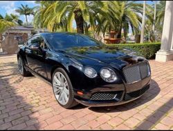 Bentley Continental Vehiculos salvage en venta: 2014 Bentley Continental GT Speed