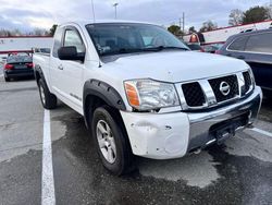 Salvage trucks for sale at North Billerica, MA auction: 2007 Nissan Titan XE