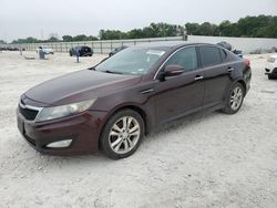 Salvage cars for sale from Copart New Braunfels, TX: 2013 KIA Optima LX