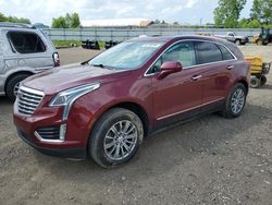 Salvage cars for sale at Columbia Station, OH auction: 2017 Cadillac XT5 Luxury