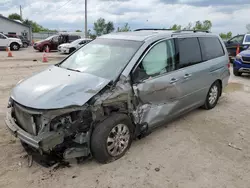 Salvage cars for sale at Pekin, IL auction: 2010 Honda Odyssey EXL
