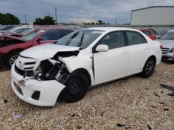 Salvage cars for sale from Copart New Braunfels, TX: 2013 Toyota Corolla Base