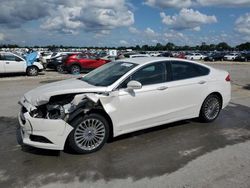 Salvage cars for sale at Sikeston, MO auction: 2014 Ford Fusion Titanium