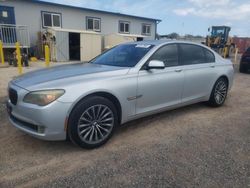 BMW 750 LI salvage cars for sale: 2009 BMW 750 LI