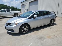 Salvage cars for sale from Copart Gaston, SC: 2015 Honda Civic SE