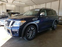 Salvage cars for sale at Madisonville, TN auction: 2020 Nissan Armada SV