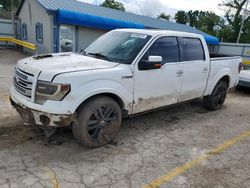 Salvage cars for sale at Wichita, KS auction: 2013 Ford F150 Supercrew