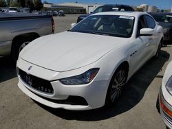 Salvage cars for sale from Copart Martinez, CA: 2015 Maserati Ghibli