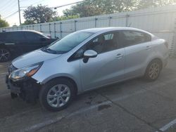 Salvage cars for sale at Moraine, OH auction: 2016 KIA Rio LX