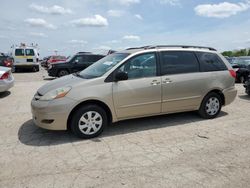 Salvage cars for sale at Indianapolis, IN auction: 2006 Toyota Sienna CE
