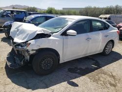 Salvage cars for sale at Las Vegas, NV auction: 2016 Nissan Sentra S