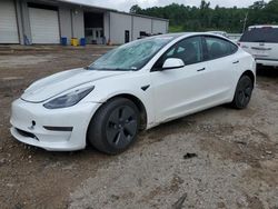 Salvage cars for sale at Grenada, MS auction: 2021 Tesla Model 3