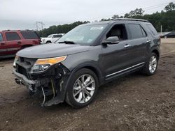 Salvage cars for sale at Greenwell Springs, LA auction: 2015 Ford Explorer Limited