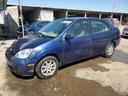 Salvage cars for sale from Copart Fresno, CA: 2003 Toyota Prius