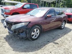 Salvage cars for sale at Savannah, GA auction: 2012 Honda Crosstour EX