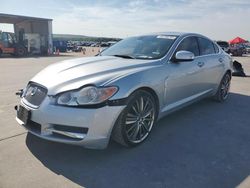 Salvage cars for sale at Grand Prairie, TX auction: 2009 Jaguar XF Premium Luxury