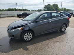 Salvage cars for sale at Montgomery, AL auction: 2013 Hyundai Accent GLS