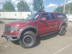 Salvage cars for sale at Moraine, OH auction: 2014 Ford F150 SVT Raptor
