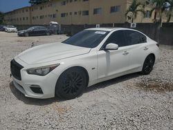 2018 Infiniti Q50 Luxe en venta en Opa Locka, FL