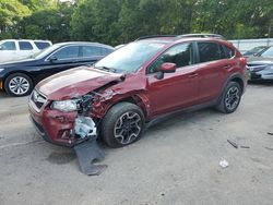 Subaru salvage cars for sale: 2016 Subaru Crosstrek Premium