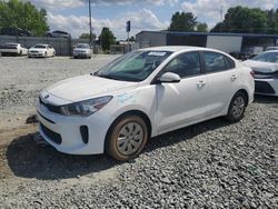 Salvage cars for sale at Mebane, NC auction: 2018 KIA Rio LX