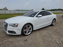 Salvage cars for sale from Copart Houston, TX: 2013 Audi S5 Premium Plus