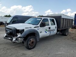 Salvage cars for sale from Copart Riverview, FL: 2015 Ford F450 Super Duty
