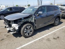 Salvage cars for sale at auction: 2024 Toyota Highlander LE