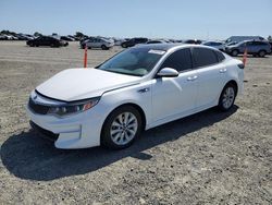 Salvage cars for sale at Antelope, CA auction: 2016 KIA Optima EX