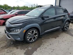 Salvage cars for sale at Duryea, PA auction: 2022 Hyundai Kona Limited