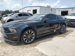 Salvage cars for sale at New Orleans, LA auction: 2012 Ford Mustang GT