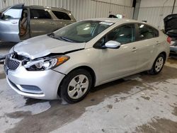 Salvage cars for sale at Franklin, WI auction: 2016 KIA Forte LX
