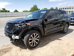 Ford salvage cars for sale: 2021 Ford Explorer ST