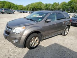 Salvage cars for sale at North Billerica, MA auction: 2012 Chevrolet Equinox LT