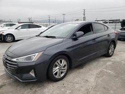 Salvage cars for sale at Sun Valley, CA auction: 2020 Hyundai Elantra SEL