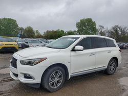 Salvage cars for sale at Des Moines, IA auction: 2016 Infiniti QX60