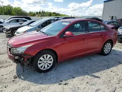 Chevrolet salvage cars for sale: 2011 Chevrolet Cruze LT