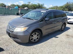 Salvage cars for sale from Copart Riverview, FL: 2011 Honda Odyssey EXL