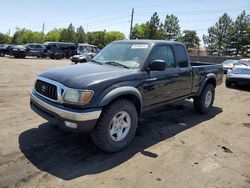 Salvage cars for sale from Copart Denver, CO: 2004 Toyota Tacoma Xtracab