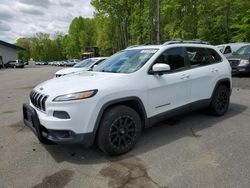 Salvage cars for sale at East Granby, CT auction: 2014 Jeep Cherokee Limited