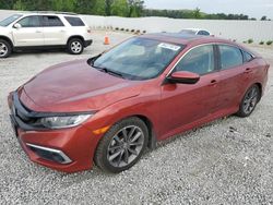 Salvage cars for sale at auction: 2019 Honda Civic EX