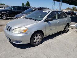 Toyota salvage cars for sale: 2003 Toyota Corolla CE