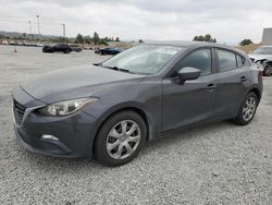 Salvage cars for sale at Mentone, CA auction: 2015 Mazda 3 Sport