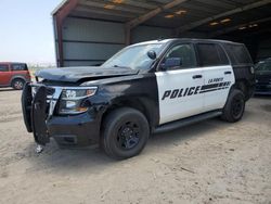 Salvage SUVs for sale at auction: 2017 Chevrolet Tahoe Police