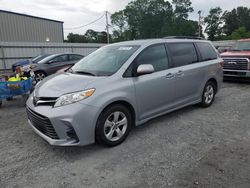 Salvage cars for sale from Copart Gastonia, NC: 2018 Toyota Sienna LE