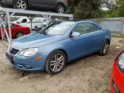 Salvage cars for sale at Seaford, DE auction: 2008 Volkswagen EOS LUX