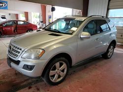 Salvage cars for sale at Angola, NY auction: 2009 Mercedes-Benz ML 350