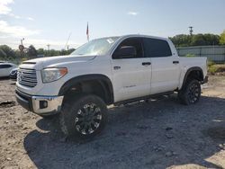 Salvage trucks for sale at Montgomery, AL auction: 2016 Toyota Tundra Crewmax SR5